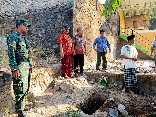 Babinsa Karanganom Hadiri Acara Peletakan Obyek Wisata Kusuma Jolo Tirto