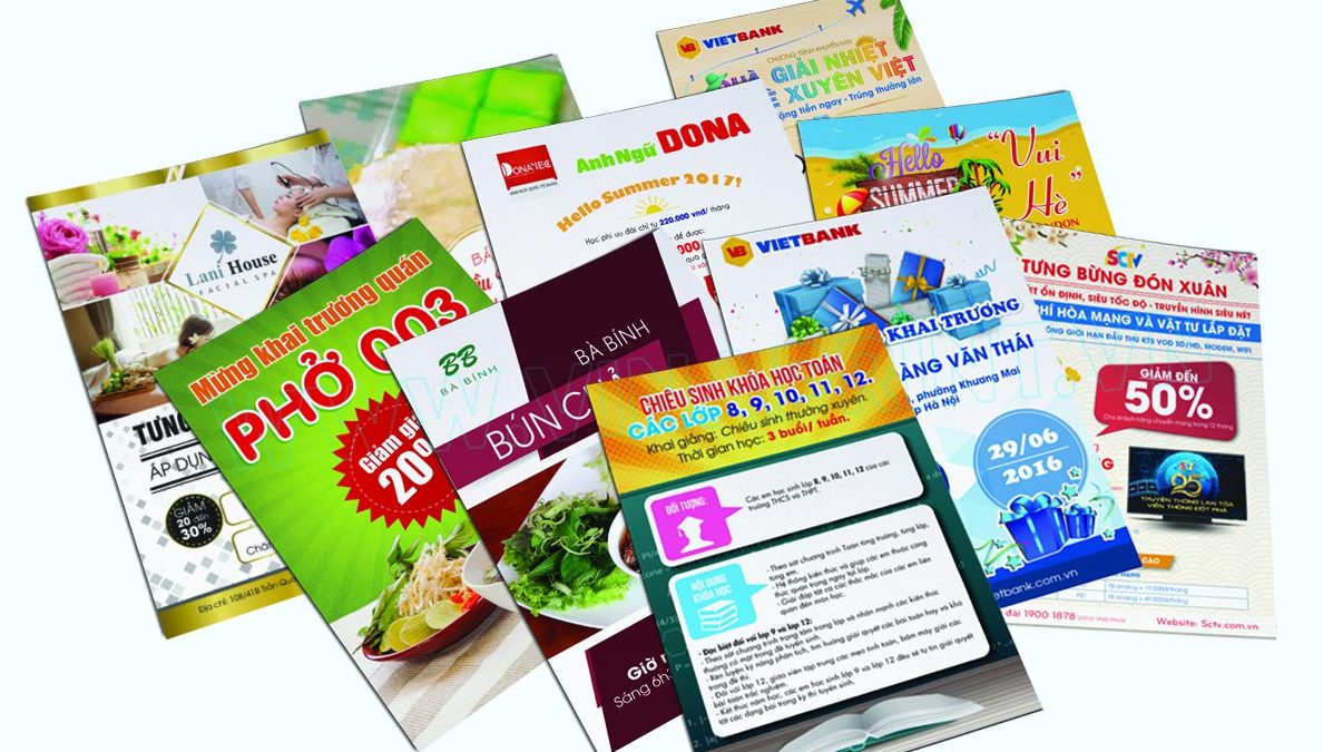 In tờ rơi giá rẻ tại Đà Nẵng In tờ rơi giá rẻ tại Đà Nẵng