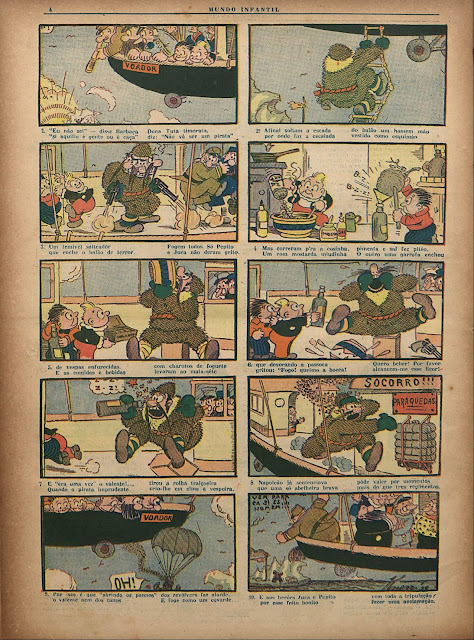 Katzenjammer Kids - sobrinhos do capitão - harold h. knerr - mundo infantil - editora vecchi - diabruras de pepito e juca
