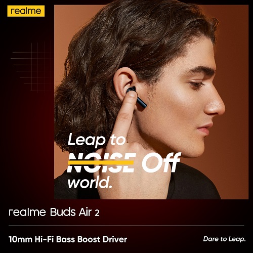 realme Buds Air 2 Wireless Earphones Terbaik Bawah RM200