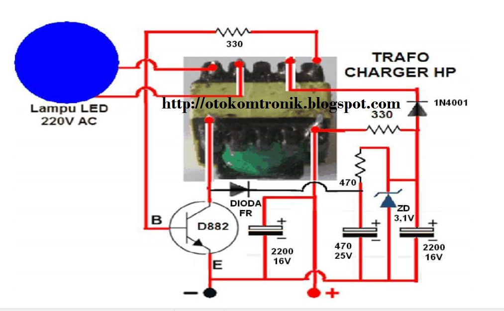 Skema Jt 12v To 220v