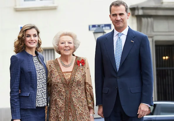 King Felipe, Queen Letizia, Princess Beatrix attended the opening of the exhibition El Bosco, the 5th Centenary Exhibition at Prado Museum