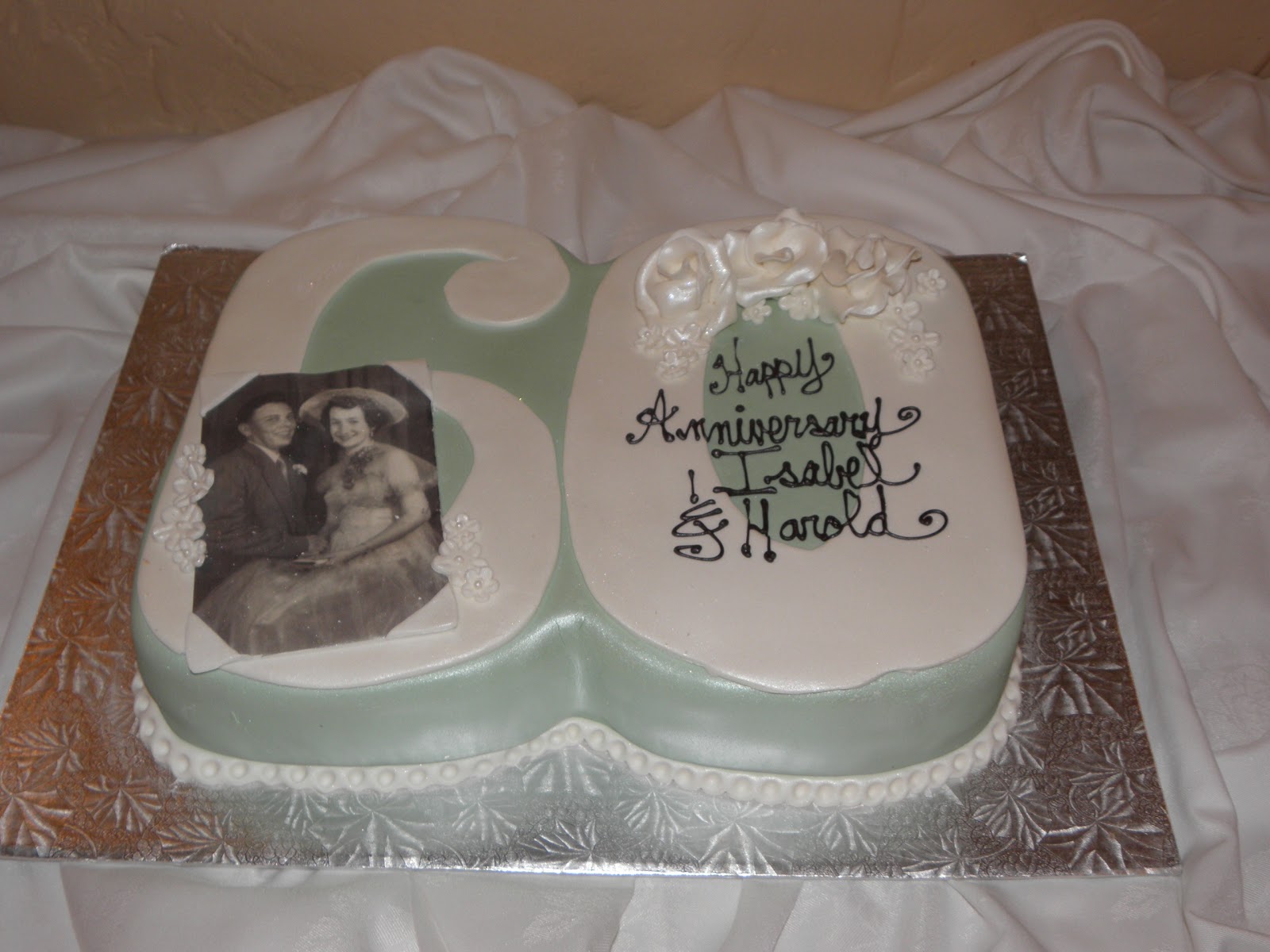 Ideas for 60th wedding anniversary cakes