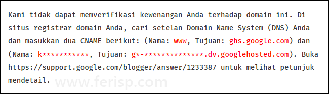Cara Custom Domain Blogspot / Blogger di DomaiNesia Cara Custom Domain Blogspot / Blogger di DomaiNesia