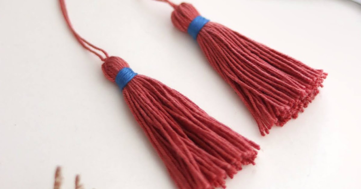 How To Tie Tassels with a Hidden Knot (rope whipping) DIY Tassel