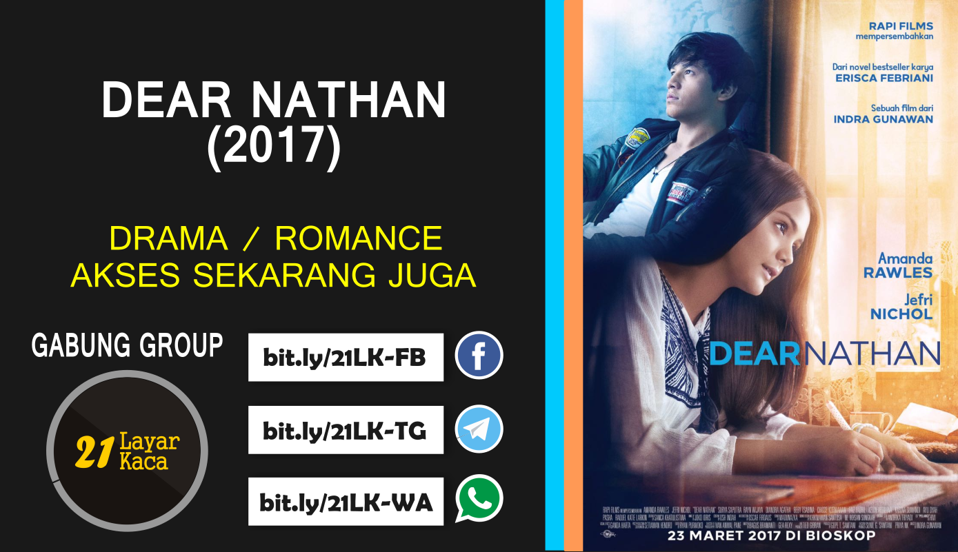 DEAR NATHAN (2017) SUB INDO 21 LayarKaca Sinopsis