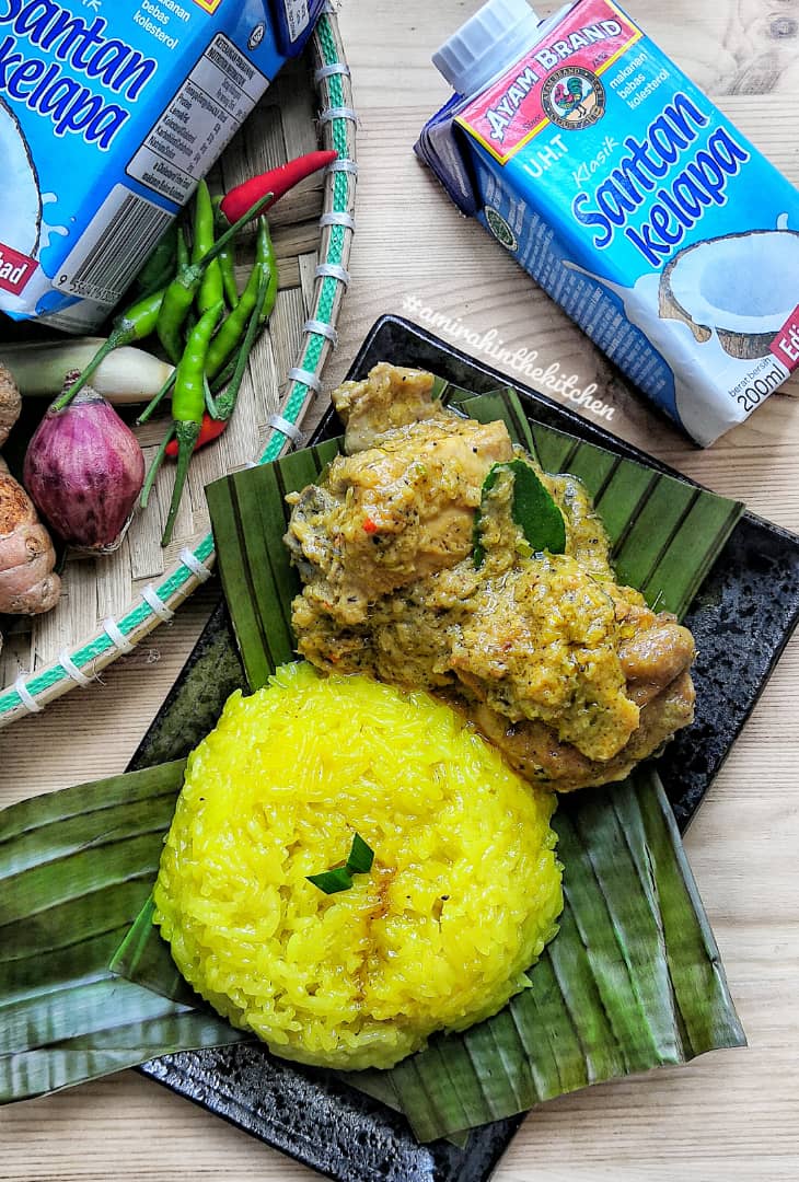 Resepi rendang hijau ayam kampung