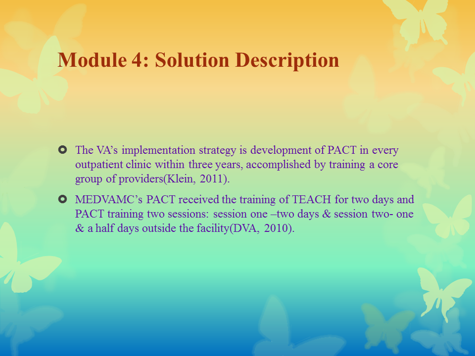 Nursing In My Perspective: Patient Aligned Care Team (PACT)