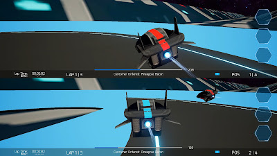 Cygnus Pizza Race Game Screenshot 7