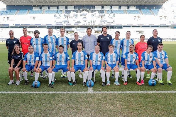 Nace la Escuela de Fútbol de Discapacidad Intelectual de la Fundación Málaga CF