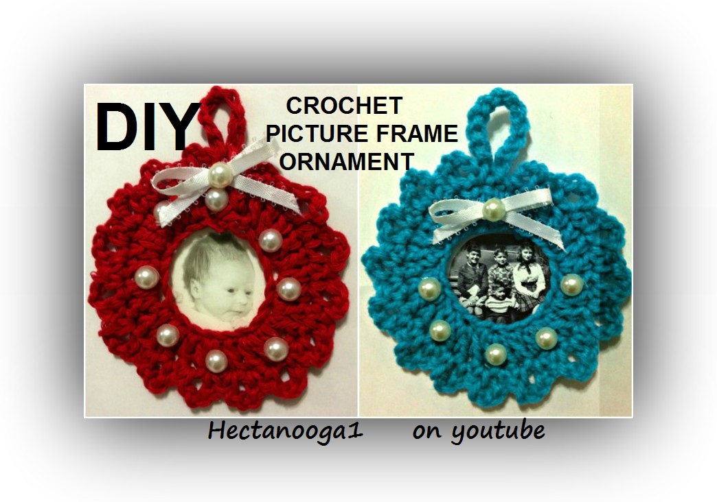 HECTANOOGA PATTERNS Free Crochet Pattern Picture Frame Christmas