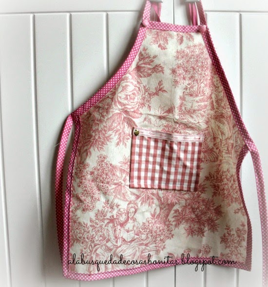 Delantal para niña