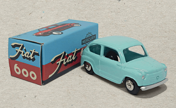 mercury la collezione, mercury la collezione Fiat 600 Berlina