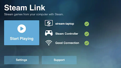 ﺗﻄﺒﻴﻖ Steam Link يمكنك من لعب الألعاب الموجودة في جهاز الكمبيوتر على الهاتف الذكي و بنفس جودة عرضها على الكمبيوتر