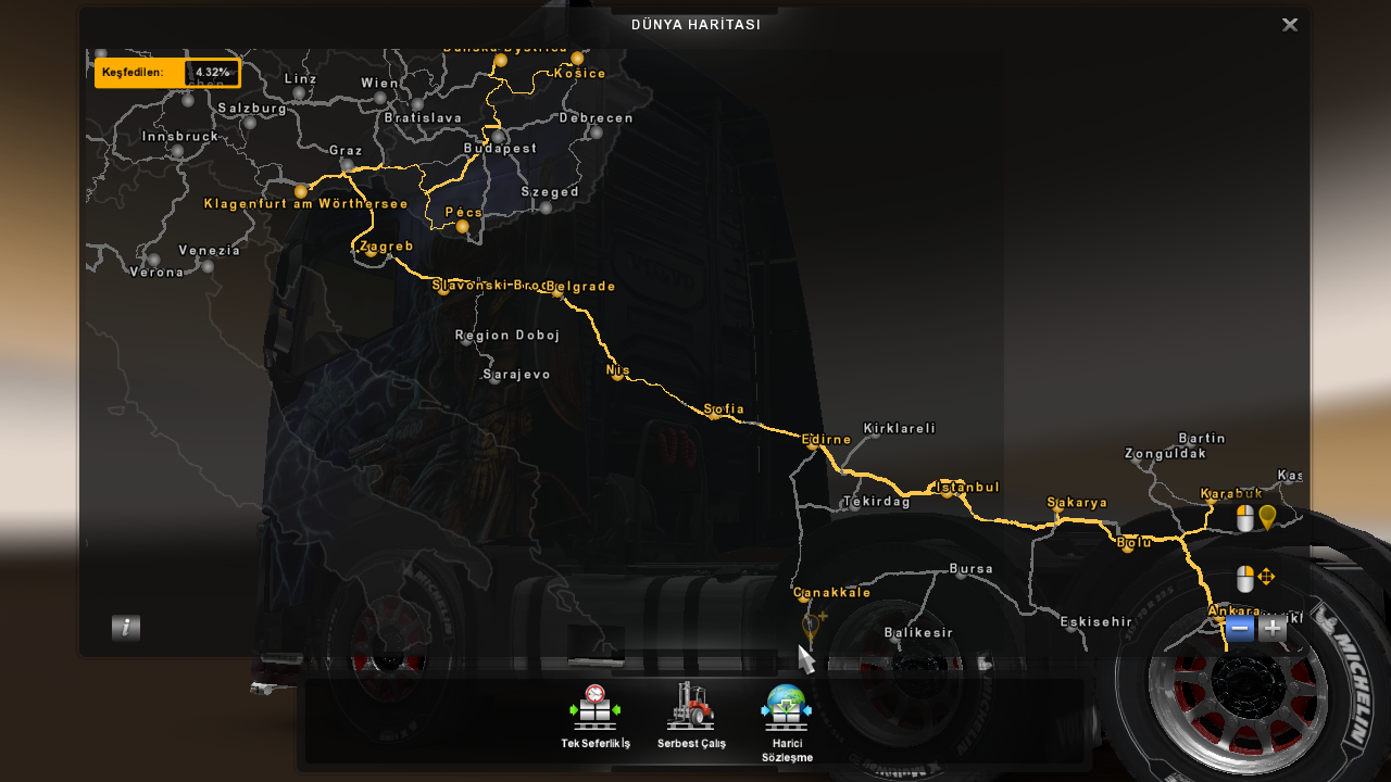 Euro Truck Simulator 2 [V 1.27.2.4S + 53 DLC] + Türkiye Haritası