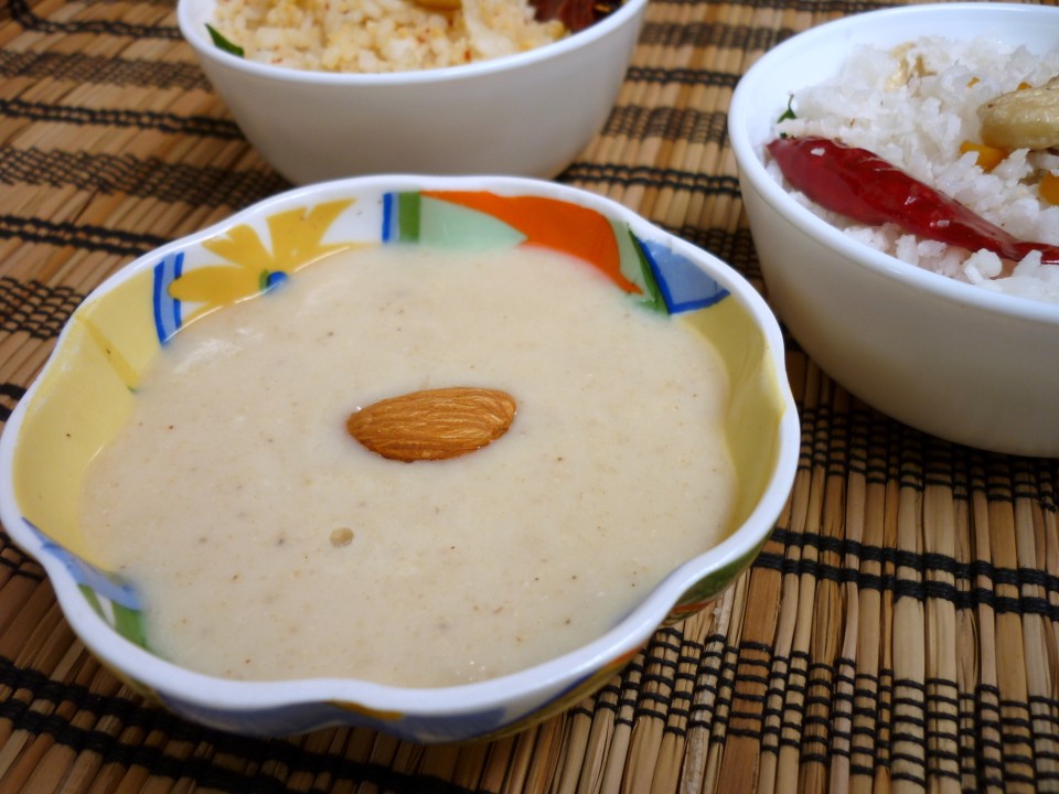 Paruppu Podi Sadam, Thengai Sadam, Khus Khus Kheer Navaratri Recipes