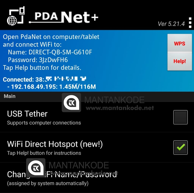 Pdanet+ dari android ke ubuntu - Tutorials Pdanet+ dari android ke ubuntu - Tutorials