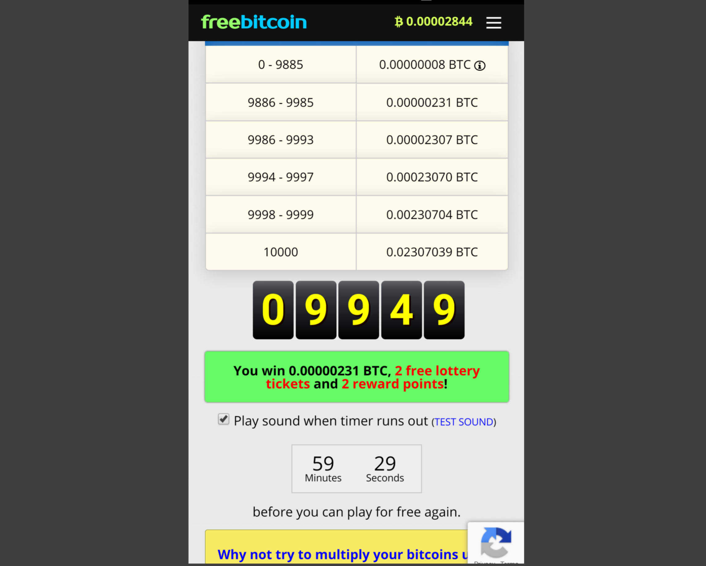 FreeBitco.in - Proof of Getting More Than Their Minimum Free BTC ...