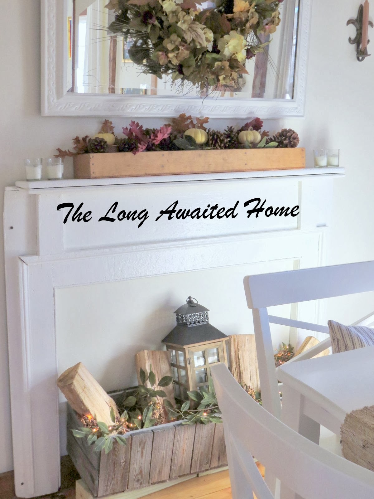 The Long Awaited Home: Vintage Fireplace Surround