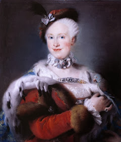 Maria Luisa of Spain by Lorenzo Baldissera Tiepolo, 1763