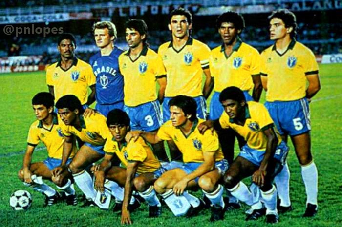 Todos os Jogos da da Seleção Brasileira Brasil na Copa América de 1989