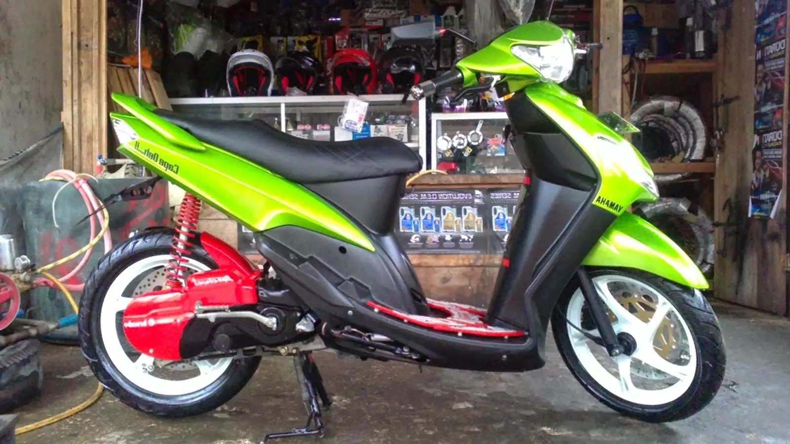 44+ Ide Modifikasi Mio Thailook Terunik | Kurama Motor