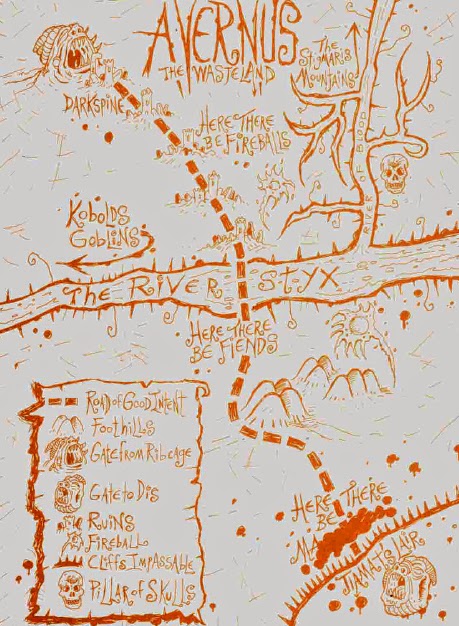 Авернус карта днд