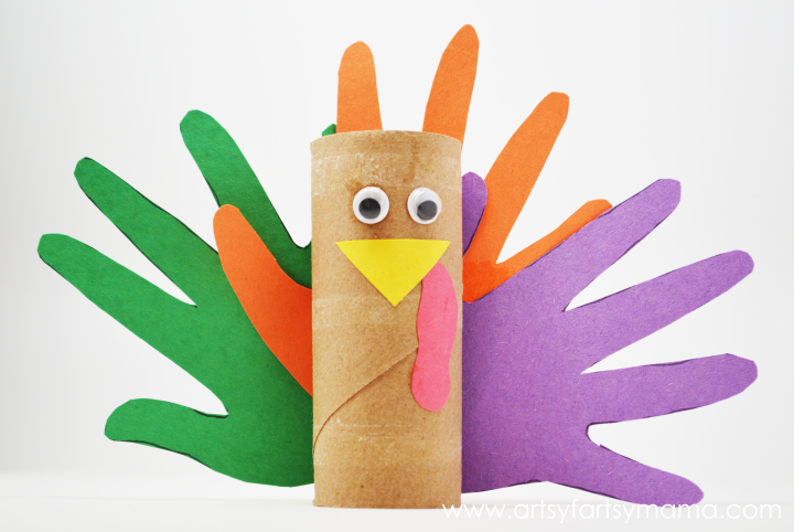 Paper Roll Turkeys