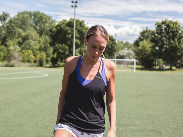Sunset Stripe Speed Shorts and Breezy Tank