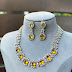 Cz stone necklace