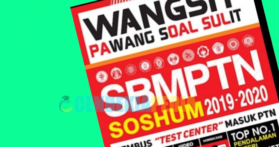 Soal Sbmptn Soshum Pdf 2019 / 43+ Contoh Soal Sbmptn
