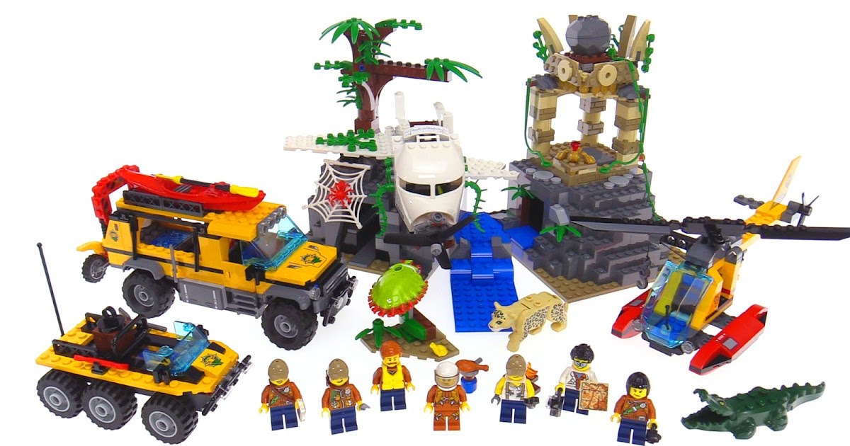 lego city police jungle