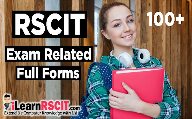 Rscit Important Full Form In Hindi, Rscit Important Full Form In English, Rscit Important Full Form In Hindi Me Pdf Download, Important Full Forms For Rscit, Rscit Exam Related Full Form In Hindi Pdf Download