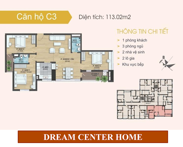 Căn hộ 03 Chung cư 282 Nguyễn Huy Tưởng