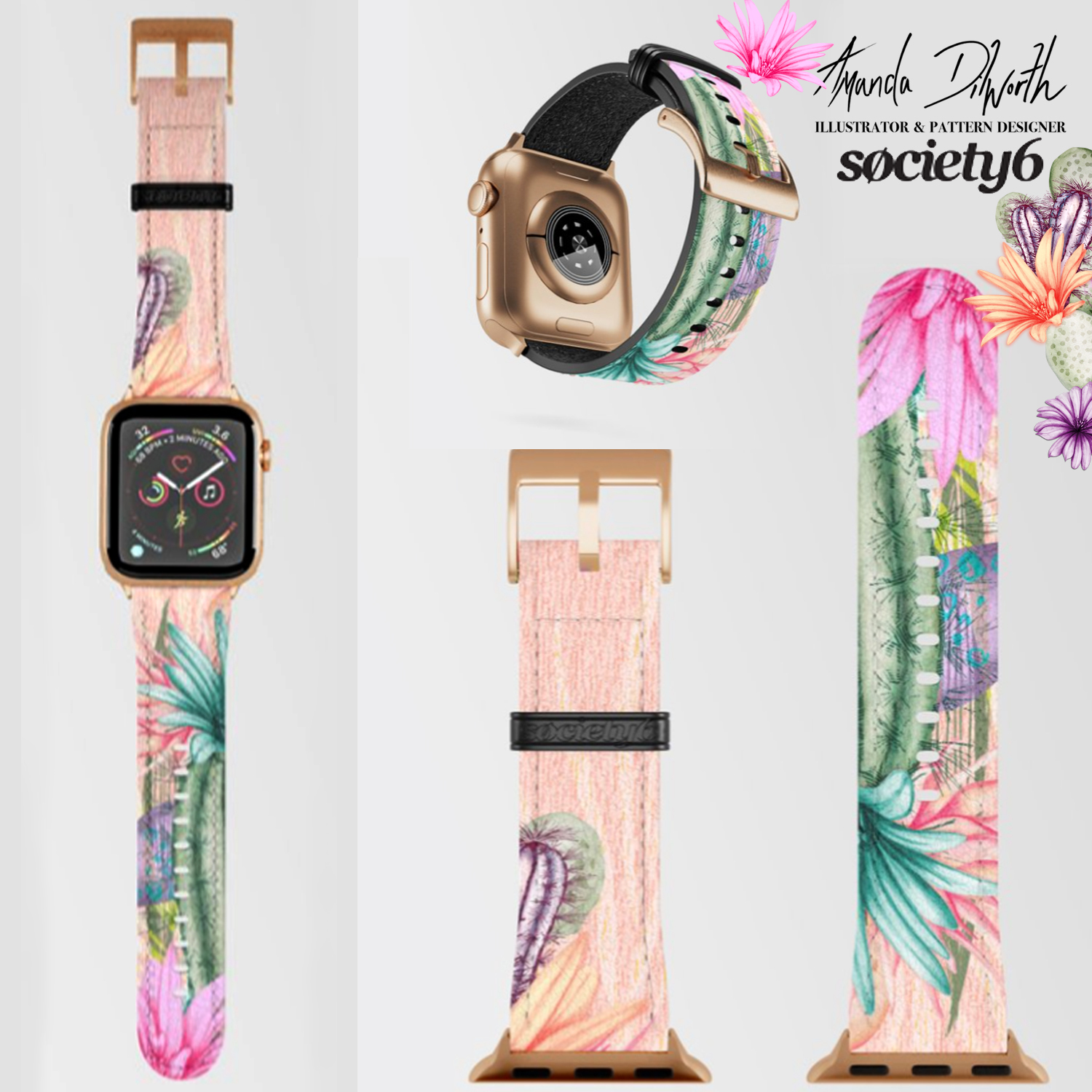 Amanda Dilworth New Apple Watch Straps