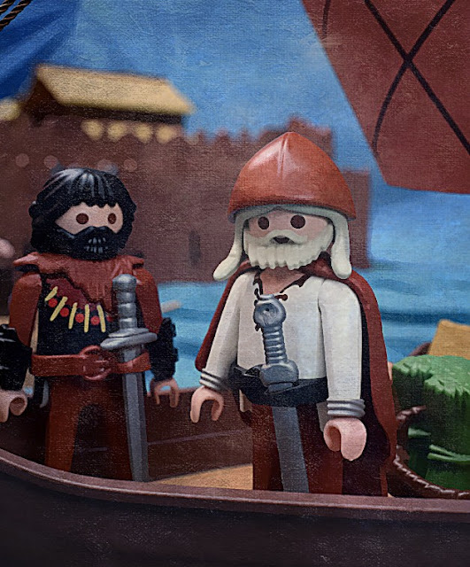 Playmobil Viking Diorama Custom figures