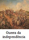 Guerra Independência. Brasileiros na primeira guerra