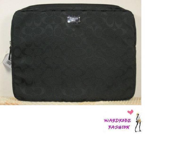 Coach Signature Laptop Sleeve 70452 wardrobe fashion