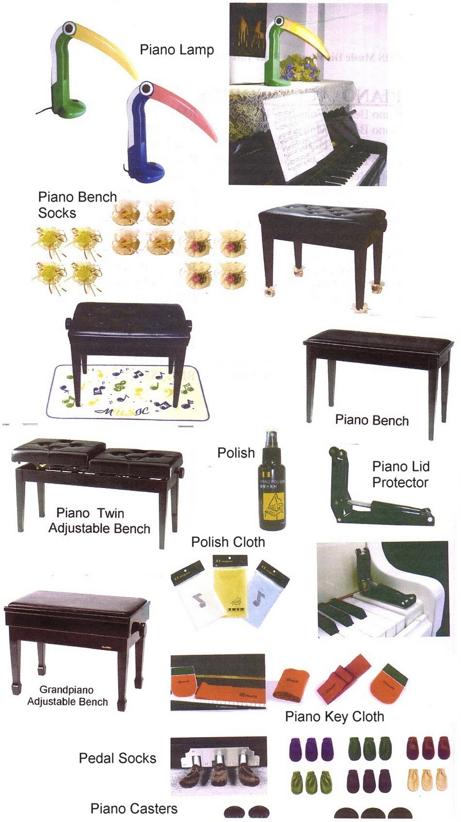 EMS Music Distribution PIANOS & PIANO ACCESSORIES