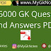 Top 5000 GK Questions and Answers PDF Download