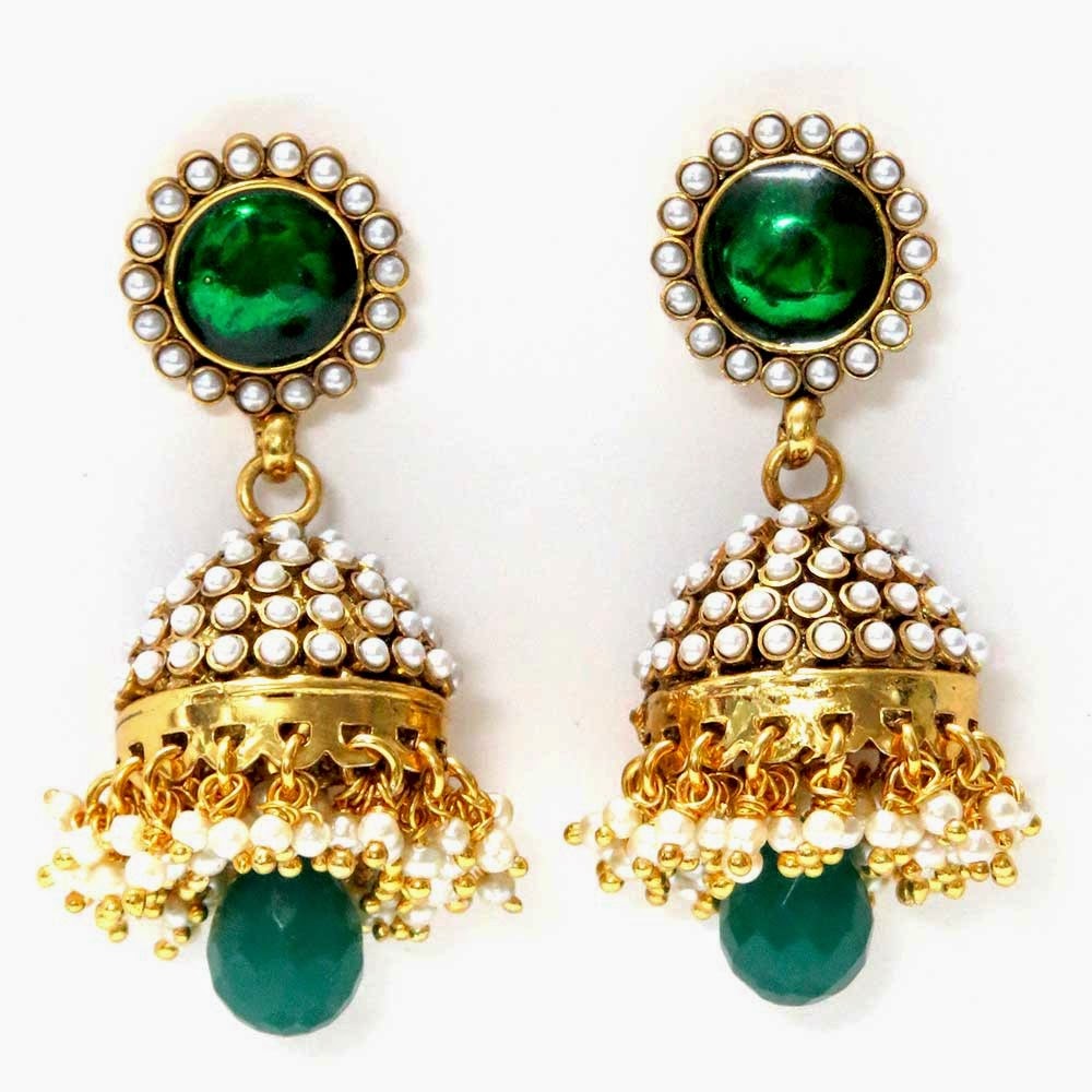 Free Download HD Wallpapers New Latest jhumkas earrings gold jewelry