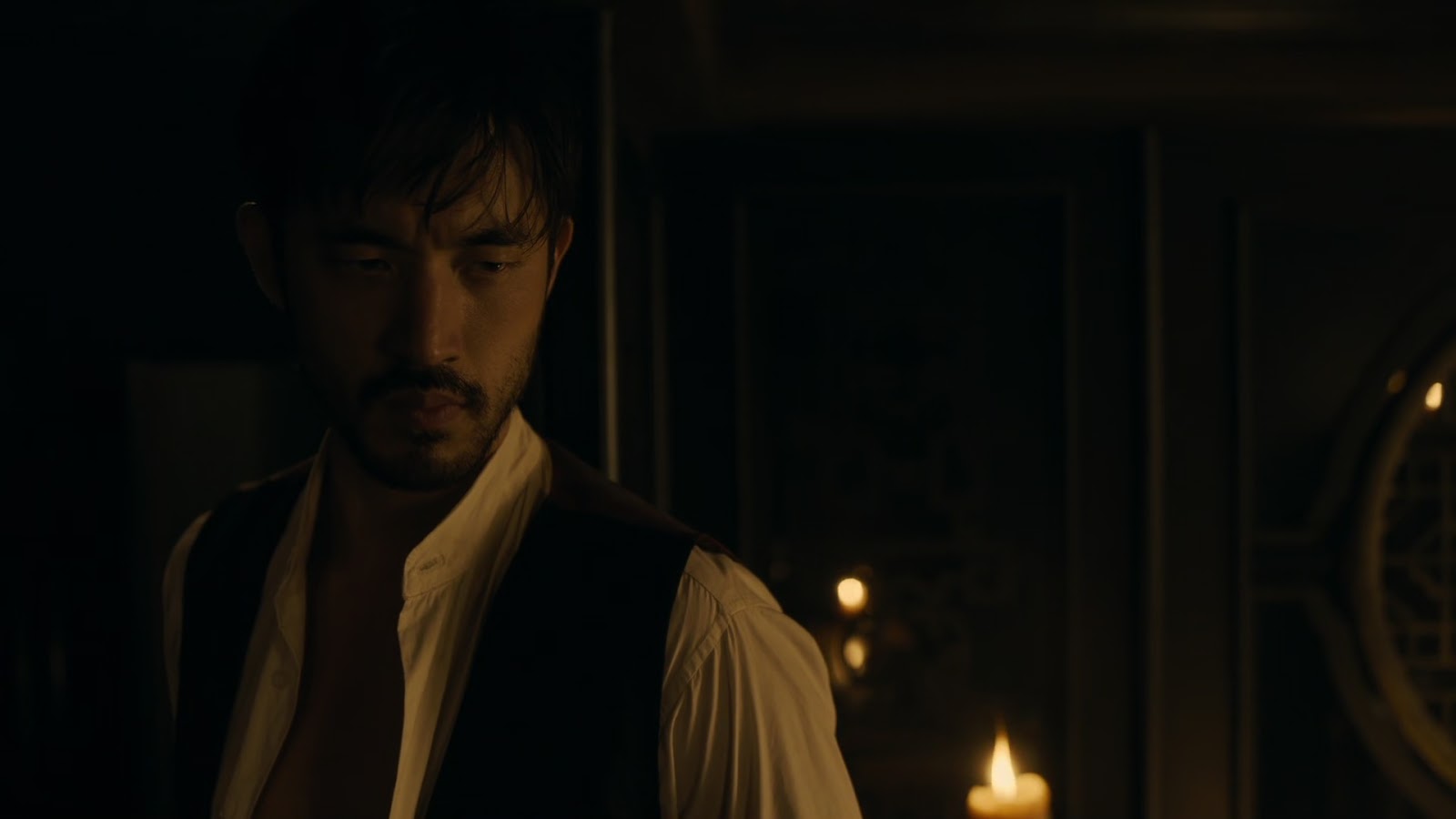 Films Et Séries Tv Avec Andrew Koji ausCAPS: Andrew Koji shirtless in Warrior 1-03 "John Chinaman"