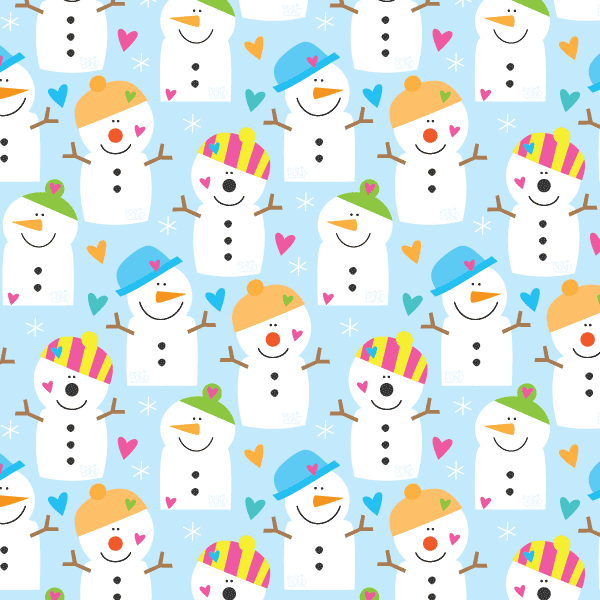 Snowman Screen Wallpaper | From the Pond