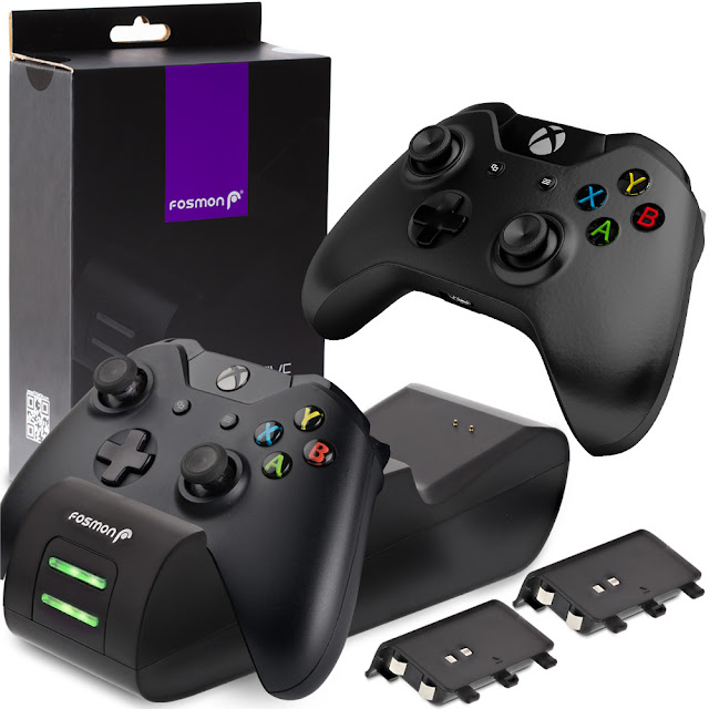 New Xbox One X Charging Station by Fosmon Gaming News 24h