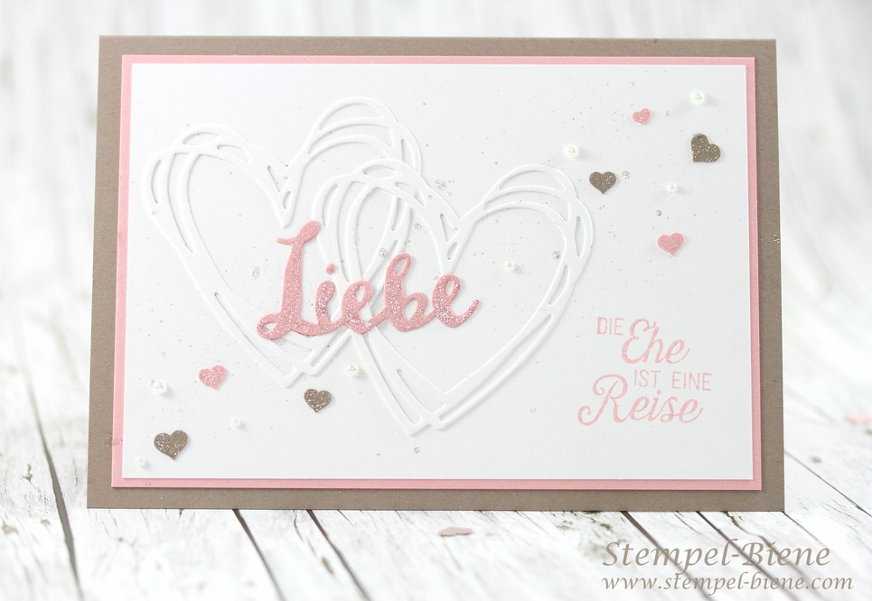 Stempel Biene Gluckwunschkarte Zur Hochzeit