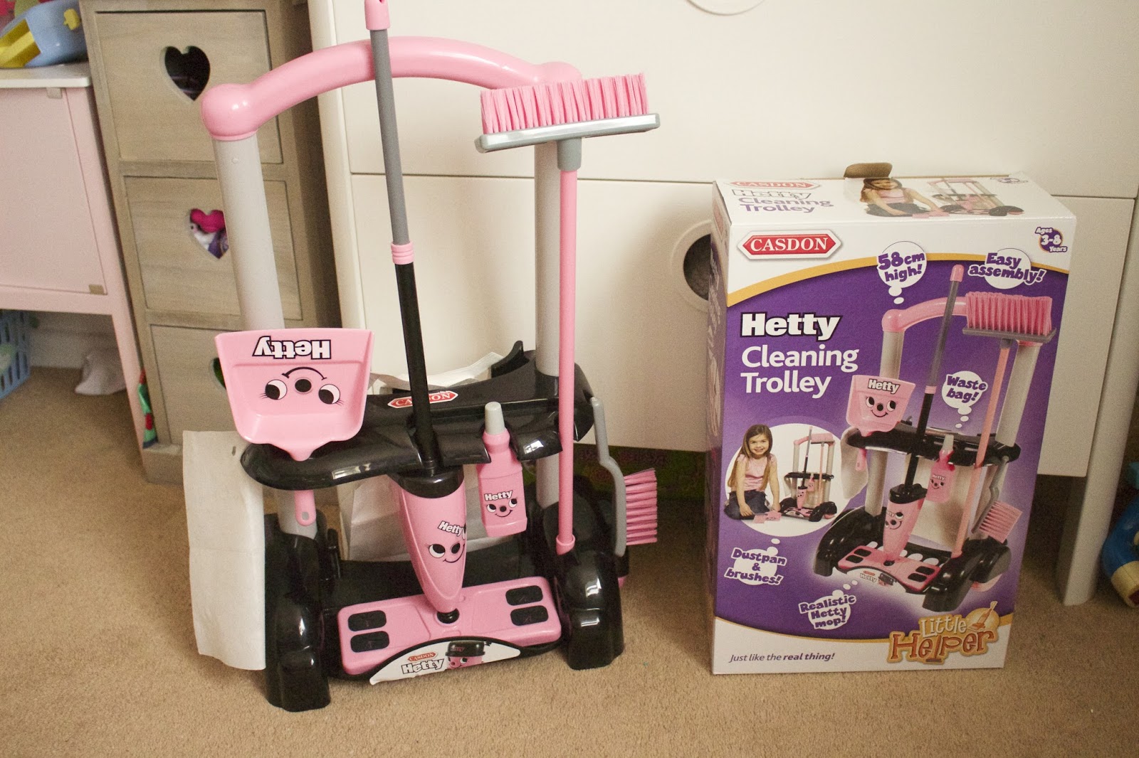 little hetty cleaning trolley