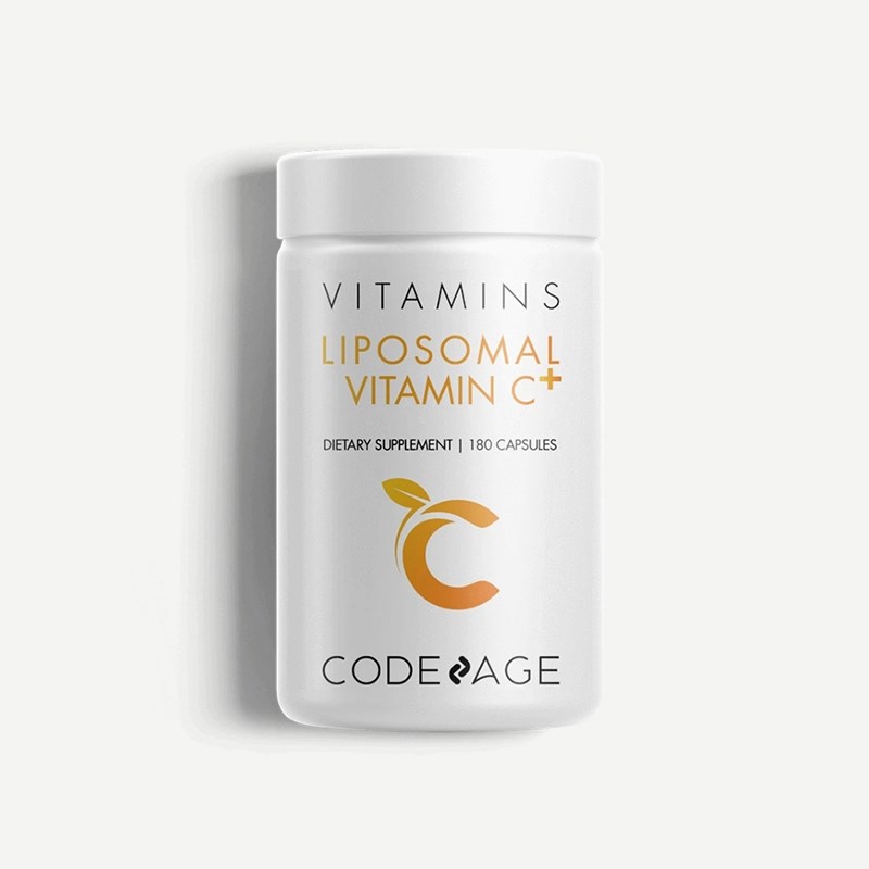 Codeage Viên uống bổ sung vitamin C Liposomal Vitamin C 180 viên.