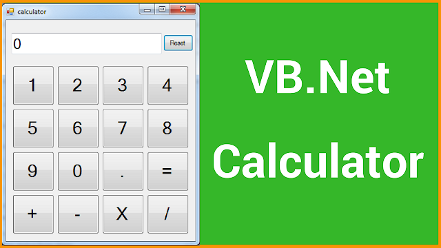 VB.NET Calculator Source Code