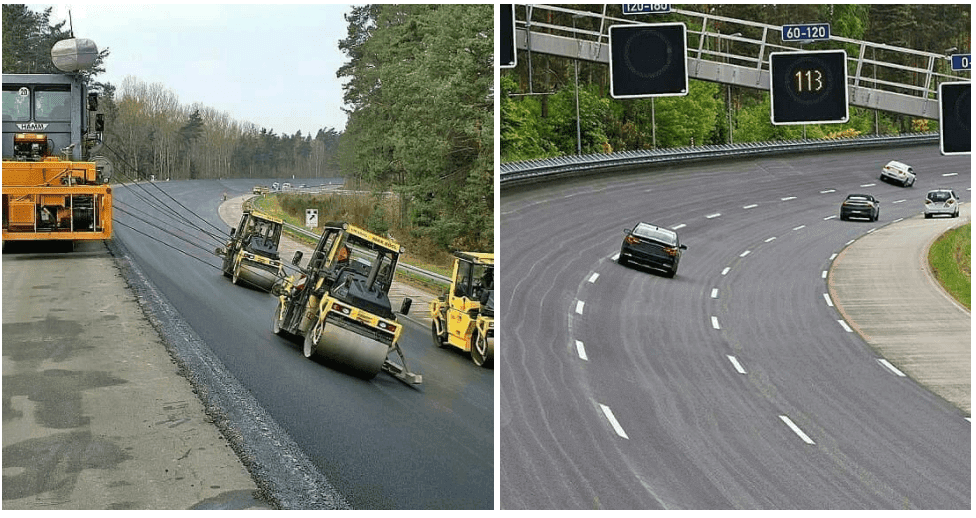 فائدة الميول العرضية على المسار الطولي للطرق مجلتك المعمارية