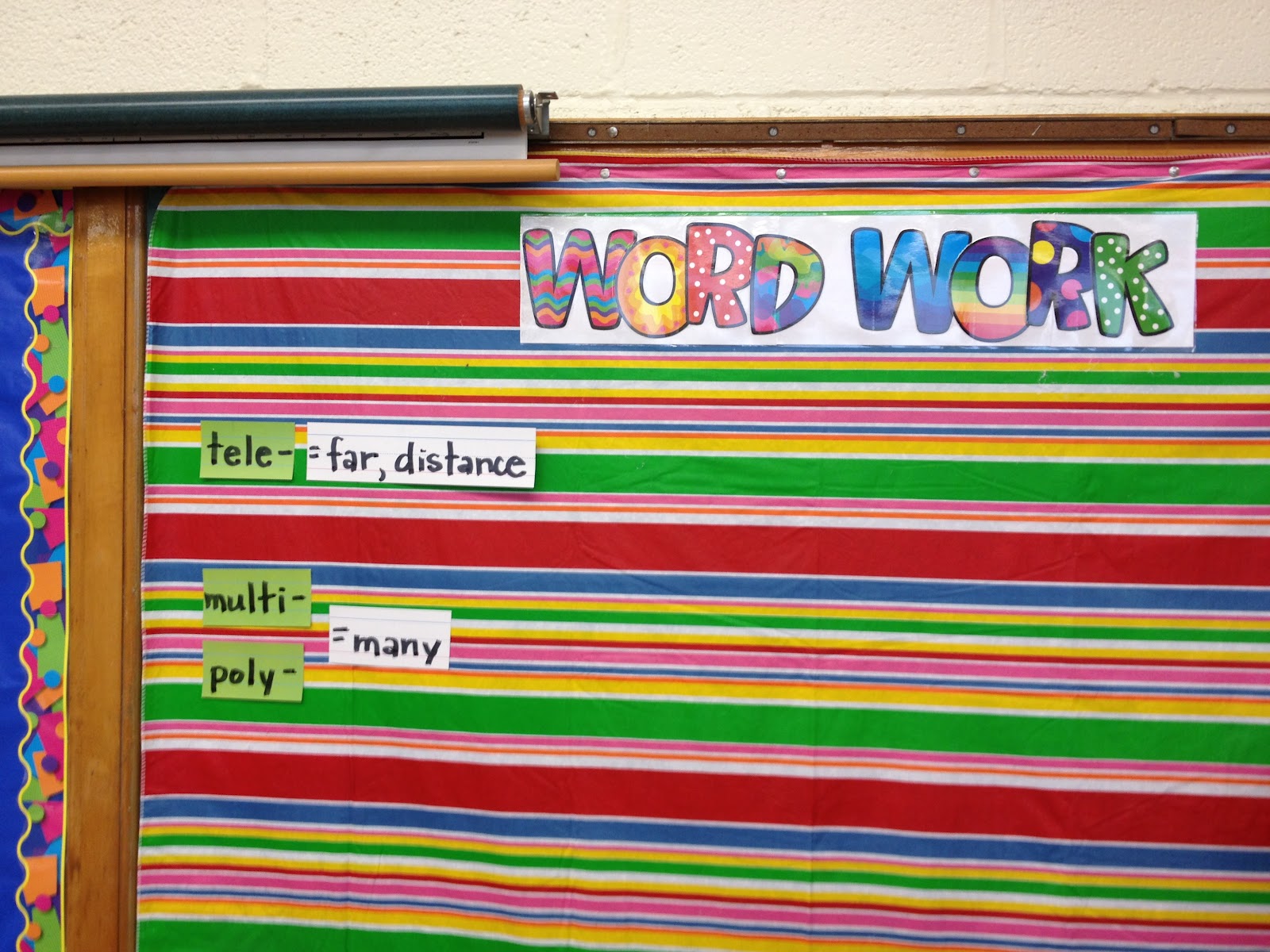 KaTiE's KLaSsrOoM Sticky Tablecloth Bulletin Board (any grade)